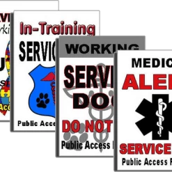 Service Dog Universal ID Cards