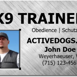 Dog Trainer Identification Card + Free Digital Copy -Agility Shop 701227 2 full 62935.1638911474