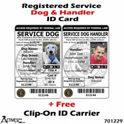Service Dog And Service Dog Handler ID -Agility Shop 701229 4 full 78529.1638911511