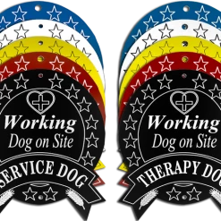 Engraved Therapy/Service Dog Sign
