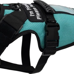 Spacer Mesh Service Dog Cushion Comfort Harness Vest -Agility Shop 703100 17 full 77238.1638911485