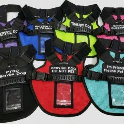 Spacer Mesh Service Dog Cushion Comfort Harness Vest -Agility Shop 703100 3 full 33781.1638911479