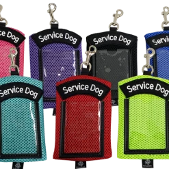 Spacer Mesh Clip-On Service Dog Zippered ID Pouch -Agility Shop 703104 7 full 42446.1638911527