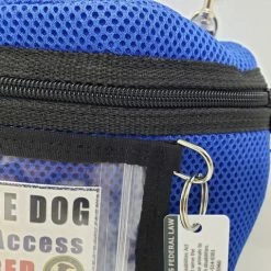 Spacer Mesh Clip-On Back Bag W/ Clear Window -Agility Shop 703106 4 full 53108.1638911508