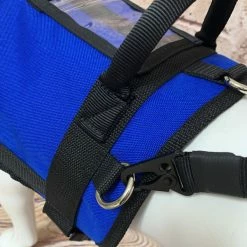 Rigid Clip-On Service Dog Bridge Handle W/Chrome Service Dog ID Band - 12" -Agility Shop 704501 5 full 30559.1638911498