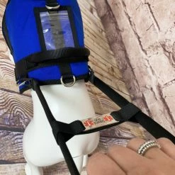 Rigid Clip-On Service Dog Bridge Handle W/Chrome Service Dog ID Band - 12" -Agility Shop 704501 8 full 29160.1638911503