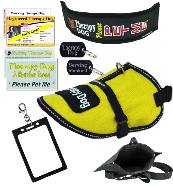 Premium Small Therapy Dog Starter Kit 1 Premium Small Therapy Dog Starter Kit