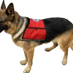 Custom Logo/Text Service Dog Starter Cape W/ Zipper Pockets 15 Custom Logo/Text Service Dog Starter Cape W/ Zipper Pockets -Agility Shop 707511 4 full 41046.1644616429