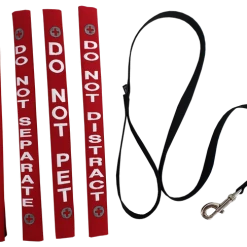 Service Dog Identification Leash Wrap Set + Free Leash 18 Service Dog Identification Leash Wrap Set + Free Leash -Agility Shop 707516 2 full 09811.1638911513