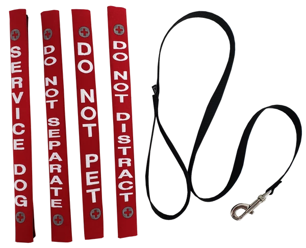 Service Dog Identification Leash Wrap Set + Free Leash 9 Service Dog Identification Leash Wrap Set + Free Leash - Image 9