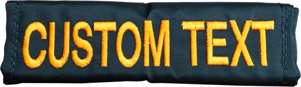 Custom Text Leash Wrap & Chest Strap Cover 7 Custom Text Leash Wrap & Chest Strap Cover - Image 7