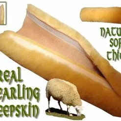 Real Sheepskin Chest & Girth Strap Cover -Agility Shop 707543 4 full 78441.1638911367