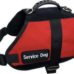 Service Dog Saddle Bag Harness Vest W/ Removable Packs -Agility Shop 707552 111 full 97043.1646859035