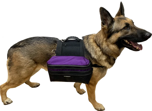 Service Dog Day Trip Pack Bag Harness Vest 4 Service Dog Day Trip Pack Bag Harness Vest - Image 4