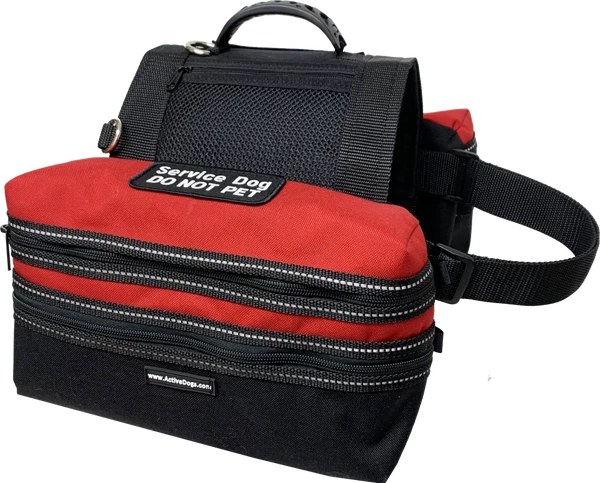 Service Dog Day Trip Pack Bag Harness Vest 5 Service Dog Day Trip Pack Bag Harness Vest - Image 5