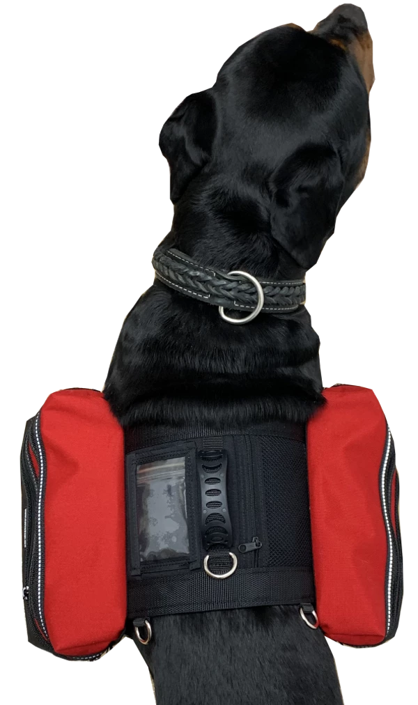 Service Dog Day Trip Pack Bag Harness Vest 7 Service Dog Day Trip Pack Bag Harness Vest - Image 7