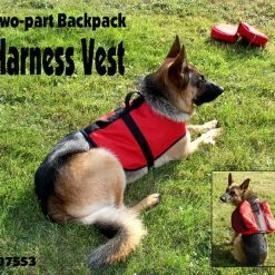 Two-Part Service Dog Backpack Harness Vest -Agility Shop 707553 5 full 15769.1638911346