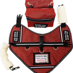 Ultimate Mesh Working Dog Vest W/ Clip-On Accessory Bags -Agility Shop 7075533 5 full 54305.1653996649
