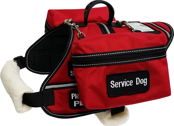 Ultimate Working Dog Vest W/ Clip-On Accessory Bags 1 Ultimate Working Dog Vest W/ Clip-On Accessory Bags