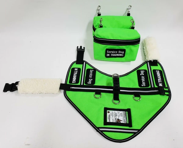 Ultimate Working Dog Vest W/ Clip-On Accessory Bags 9 Ultimate Working Dog Vest W/ Clip-On Accessory Bags - Image 9