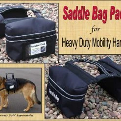 Saddle Bag Packs For Heavy Duty Mobility Harness 8 Saddle Bag Packs For Heavy Duty Mobility Harness -Agility Shop 7075552BG 1 full 02863.1638911417