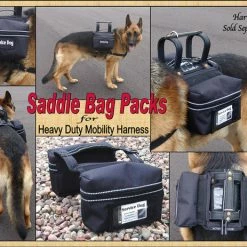 Saddle Bag Packs For Heavy Duty Mobility Harness 9 Saddle Bag Packs For Heavy Duty Mobility Harness -Agility Shop 7075552BG 2 full 90129.1638911420