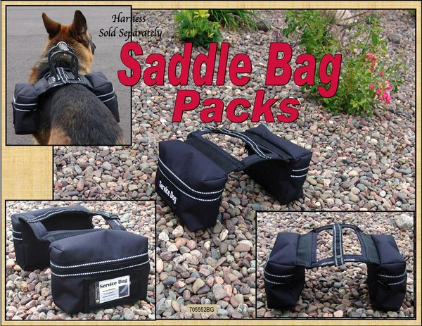 Saddle Bag Packs For Heavy Duty Mobility Harness 5 Saddle Bag Packs For Heavy Duty Mobility Harness - Image 5