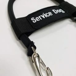 12" Nylon Clip-on Bridge Handle W/Service Dog ID Band 12 12" Nylon Clip-on Bridge Handle W/Service Dog ID Band -Agility Shop 7075556 4 full 76422.1638911514