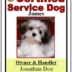 Metal Identification Badge