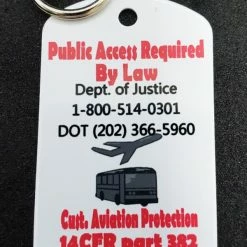 Service Dog Metal Identification Tag Double Sided -Agility Shop 707556MDT 15 full 91210.1638911423
