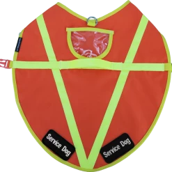 Safety Reflective Fleece Lined Vest W/ Handle & Patches -Agility Shop 707559 7A full 04483.1638911397