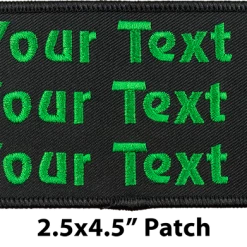 Custom Embroidered Text Patch 17 Custom Embroidered Text Patch -Agility Shop 707560CT 7 full 45660.1651489682