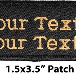 Custom Embroidered Text Patch 19 Custom Embroidered Text Patch -Agility Shop 707560CT 8 full 47295.1651489682