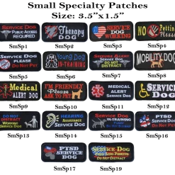 Embroidered Small Specialty Patches