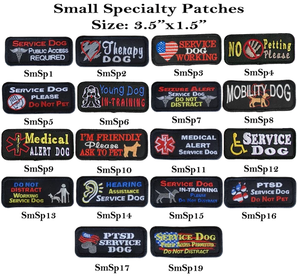 Embroidered Small Specialty Patches 1 Embroidered Small Specialty Patches