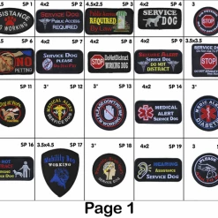 Service Dog Identification Patch Carrier W/ Zippered Pocket 14 Service Dog Identification Patch Carrier W/ Zippered Pocket -Agility Shop 707560SP 7 full 78343.1638911366
