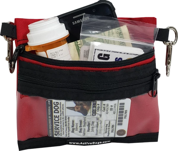 Clip-On Service Dog ID Pocket Bag 7 Clip-On Service Dog ID Pocket Bag - Image 7