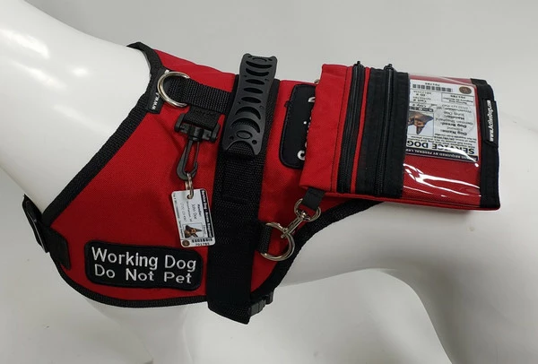 Clip-On Service Dog ID Pocket Bag 5 Clip-On Service Dog ID Pocket Bag - Image 5