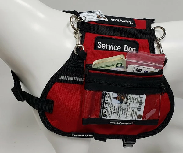 Clip-On Service Dog ID Pocket Bag 10 Clip-On Service Dog ID Pocket Bag - Image 10