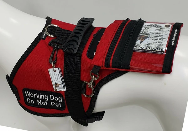 Clip-On Service Dog ID Pocket Bag 14 Clip-On Service Dog ID Pocket Bag - Image 14