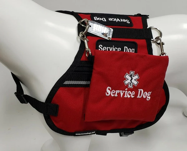 Clip-On Service Dog ID Pocket Bag 16 Clip-On Service Dog ID Pocket Bag - Image 16