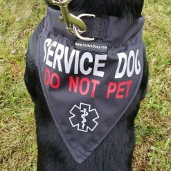 Service Dog Reflective Bandana Dog Collar 15 Service Dog Reflective Bandana Dog Collar -Agility Shop 707569 4 full 97138.1638911529