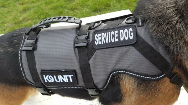 Service Dog Saddle Bag Grocery Getter Harness Vest 15 Service Dog Saddle Bag Grocery Getter Harness Vest - Image 15