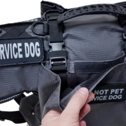 Service Dog Saddle Bag Grocery Getter Harness Vest 36 Service Dog Saddle Bag Grocery Getter Harness Vest -Agility Shop 707579 3 full 20726.1638911459
