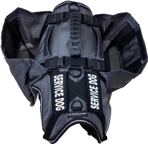 Service Dog Saddle Bag Grocery Getter Harness Vest 10 Service Dog Saddle Bag Grocery Getter Harness Vest - Image 10