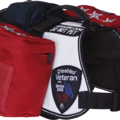 Patriotic Tri Pack Service Dog Vest -Agility Shop 707584 2 full 59544.1638911454