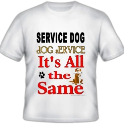 Service Dog Shirt 12 Service Dog Shirt -Agility Shop 707595 3 full 15863.1638911359