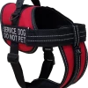 Padded Air-Tech Service Dog Harness Vest - 13 Color Variety