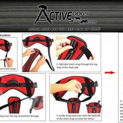 Service Dog Starter Kit - Padded Air-Tech Service Dog Harness Vest + Clip-on Bridge Handle & More -Agility Shop 707647 21 full 64901.1653306090
