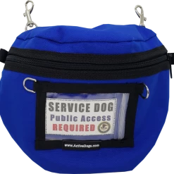 Service Dog Clip-on Large Bag W/ ID Window -Agility Shop 707761 12 full 85256.1638911519